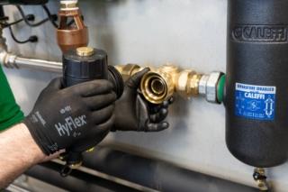 filtro defangatore Caleffi XF pulizia pompe calore filtro defangatore Caleffi XF pulizia pompe calore