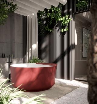 vasca freestanding Soul di Disenia in Mineralsolid vasca freestanding Soul di Disenia in Mineralsolid