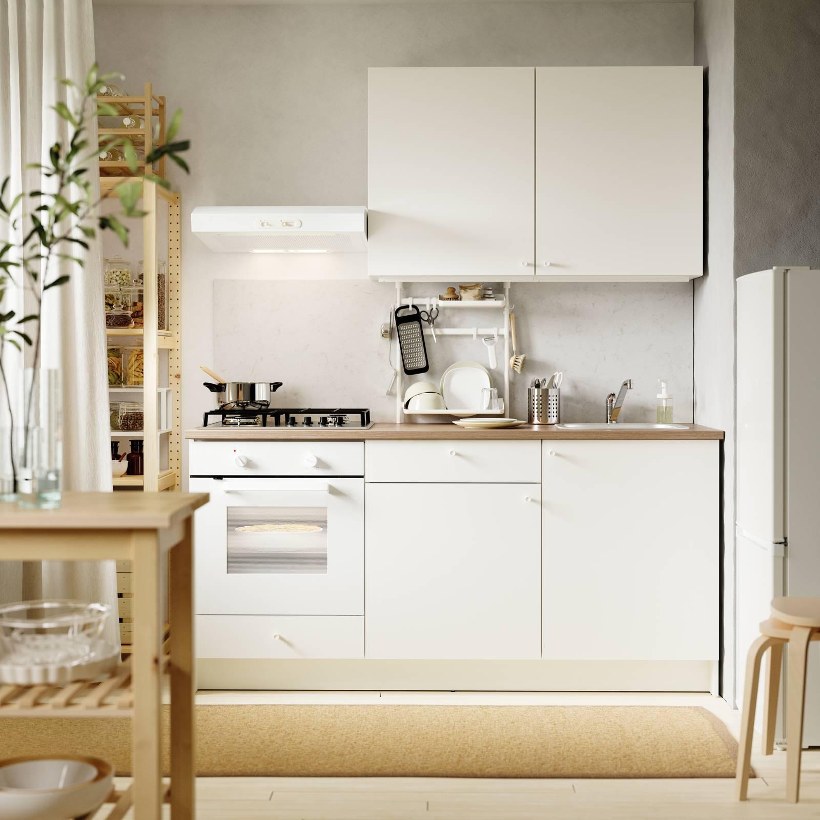 Cucine Ikea: progettare composizioni mini e per una sola parete - Cose di  Casa