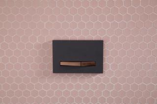 GEBERIT SIGMA50 PLACCA DI COMANDO PIETRA NATURALE ARDESIA CON TASTI ORO ROSSO GEBERIT SIGMA50 PLACCA DI COMANDO PIETRA NATURALE ARDESIA CON TASTI ORO ROSSO