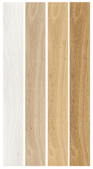 Listelli in gres porcellanato della coll. Oltre di Marazzi (www.marazzi.it)