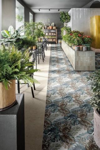 Rivestimenti della coll. Decora di Ragno.