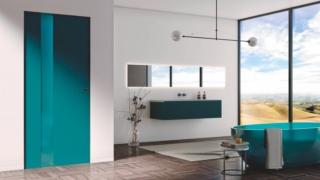 Porta interna scorrevole Freestyle con controtelaio New Space Raso Muro Porta interna scorrevole Freestyle con controtelaio New Space Raso Muro