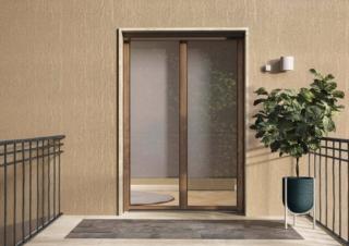 Schüco portafinestra AWS Block System anta a scomparsa