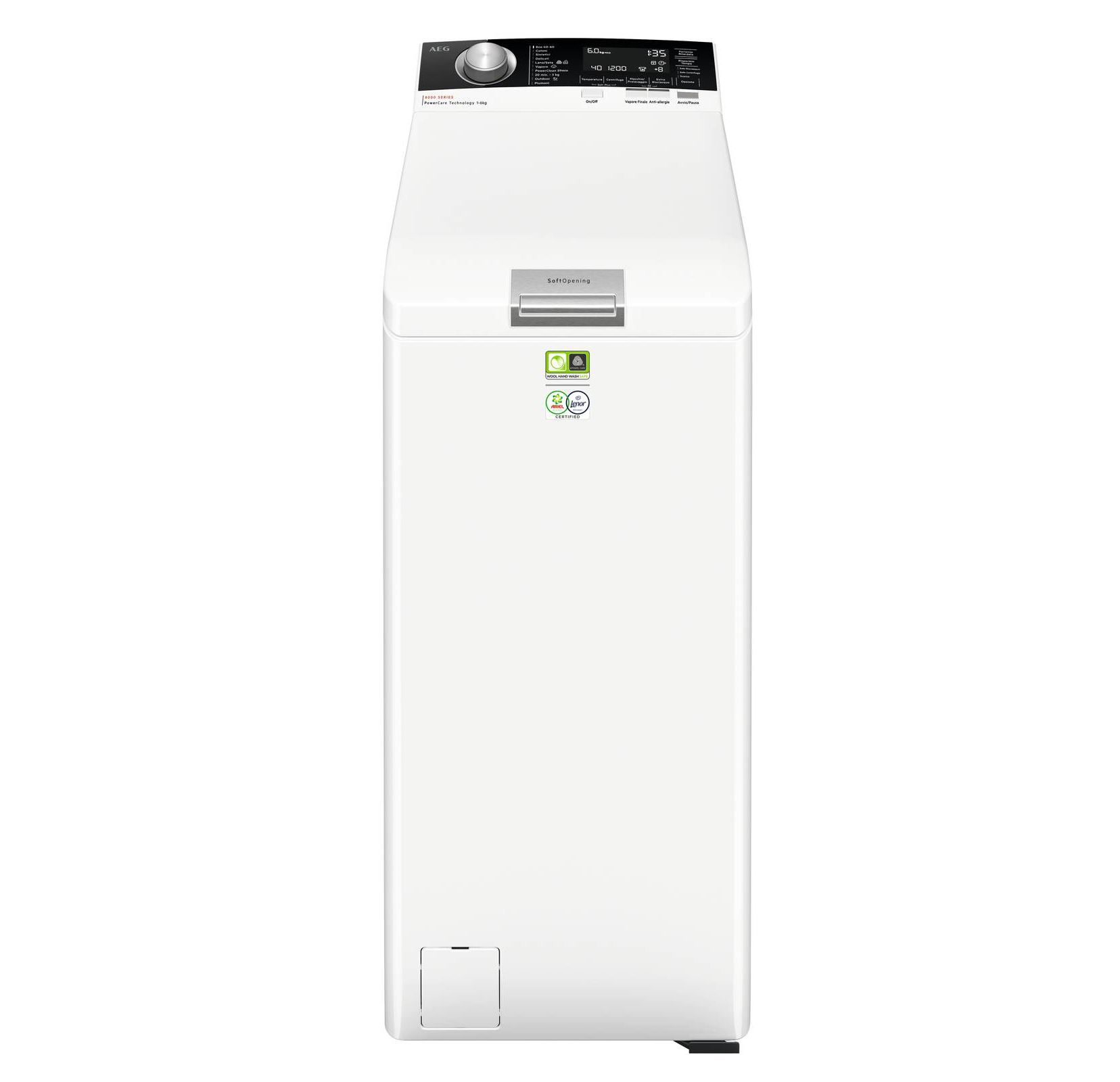 Lavatrice carica dall'alto LTR8C63A aeg Lavatrice carica dall'alto LTR8C63A aeg