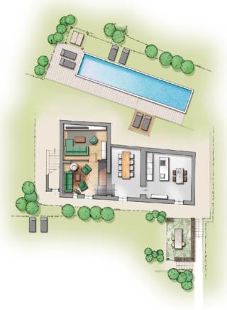 planimetria giardino planimetria giardino