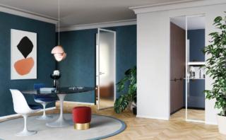 Per un risultato armonioso in tutta la casa – a maggior ragione in appartamenti di piccole dimensioni in cui più serramenti sono ravvicinati – la struttura di alluminio delle porte scorrevoli Eclisse può essere ripresa in ogni tipo di prodotto dell’azienda. Le nuove porte sono infatti compatibili con i controtelai Syntesis – per una o due ante, a battente o scorrevoli – e con la collezione Eclisse 40, con telaio per porte inclinate a 40° da scegliere nella medesima finitura. Completa l’effetto coordinato un set di maniglie dedicate, di acciaio personalizzabile nel colore. http://www.eclisse.it Per un risultato armonioso in tutta la casa – a maggior ragione in appartamenti di piccole dimensioni in cui più serramenti sono ravvicinati – la struttura di alluminio delle porte scorrevoli Eclisse può essere ripresa in ogni tipo di prodotto dell’azienda. Le nuove porte sono infatti compatibili con i controtelai Syntesis – per una o due ante, a battente o scorrevoli – e con la collezione Eclisse 40, con telaio per porte inclinate a 40° da scegliere nella medesima finitura. Completa l’effetto coordinato un set di maniglie dedicate, di acciaio personalizzabile nel colore. http://www.eclisse.it