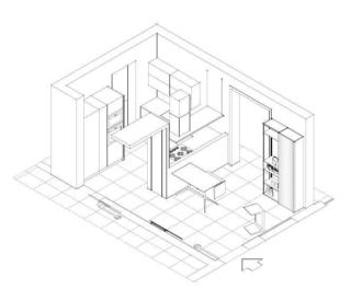 Assonometria progetto