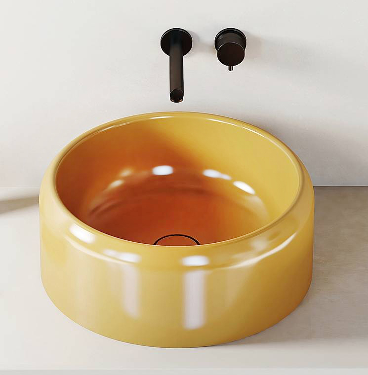 Gelly coll. White Label di Relax Design è in Luxolid, una speciale solid-surface iniettabile in stampo. Misura Ø 45 x H 17,5 cm. Prezzo da rivenditore. www.relaxdesign.it Gelly coll. White Label di Relax Design è in Luxolid, una speciale solid-surface iniettabile in stampo. Misura Ø 45 x H 17,5 cm. Prezzo da rivenditore. www.relaxdesign.it