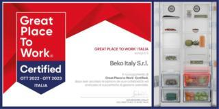 beko great place italy