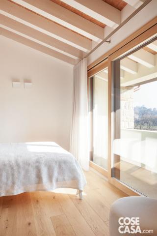 letto con vista panoramica