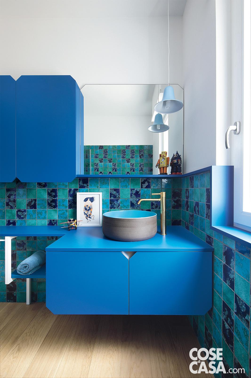 bagno azzurro