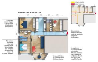 planimetria casa 90 mq