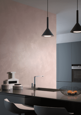 Rivestimento decorativo minerale per interni Fenice Standard di San Marco Group