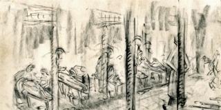 William Congdon. In The Death of One artista e ambulanziere nell’inferno di Bergen-Belsen / maggio 1945 William Congdon. In The Death of One artista e ambulanziere nell’inferno di Bergen-Belsen / maggio 1945