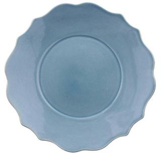 Della linea Conchita di Tognana (shop.tognana.com), in ceramica azzurro polvere, misura Ø 27 cm. Il set di 6 pezzi costa 15,60 euro. Della linea Conchita di Tognana (shop.tognana.com), in ceramica azzurro polvere, misura Ø 27 cm. Il set di 6 pezzi costa 15,60 euro.