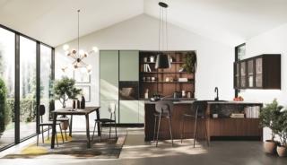 È interamente certificata fsc®, che attesta la provenienza del legno da fonti correttamente gestite.  È inoltre a bassissime emissioni (Carb2).
Kaya di Stosa Cucine è in nobilitato opaco Brio e nobilitato legno termostrutturato Triora, con top in laminato. Un modulo base da 60 cm, prezzo a partire da 133 euro + Iva.. www.stosacucine.com È interamente certificata fsc®, che attesta la provenienza del legno da fonti correttamente gestite.  È inoltre a bassissime emissioni (Carb2).
Kaya di Stosa Cucine è in nobilitato opaco Brio e nobilitato legno termostrutturato Triora, con top in laminato. Un modulo base da 60 cm, prezzo a partire da 133 euro + Iva.. www.stosacucine.com