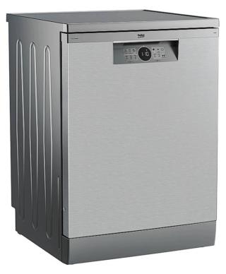 La lavastoviglie a libera installazione della gamma Beyond b300 BDFN26430X di Beko, da 14 coperti, ha 6 programmi, tra cui anche quello Delicato a 40 °C. Il cestello superiore è regolabile in altezza. Si presenta con estetica inox e misura L 60 x P 60 x H 85 cm. Prezzo 569 euro. www.beko.com