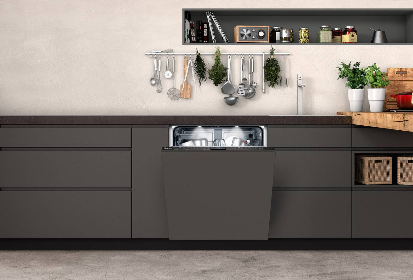 •	lavastoviglie S199YB801E di Neff
•	Tipologia: incasso a scomparsa totale
•	Classe di efficienza energetica: B
•	Consumo p. eco per 100 cicli: 64 kWh
•	Capacità nominale, in numero di coperti standard, per programma eco: 13
•	Consumo acqua programma eco: 9,5 litri
•	Durata del programma eco: 3 ore e 55 minuti
•	Rumore emesso: 43 dB, classe B
•	Programmi e funzioni: 8, Auto 45-65°C, Bicchieri 40°, Chef 70 °C, Classic 60 °C, Eco 50 °C, Preferito, Programma Intelligente, Silence 50 °C
•	Caratteristiche: gestibile da remoto, si possono scaricare programmi aggiuntivi. La funzione Assistente al Lavaggio può aiutare a scegliere il programma migliore. Ha apertura automatica della porta a fine lavaggio e asciugatura a Zeolite
•	Misure: L 59,8 x P 55 x H 81,5 cm
•	Prezzo: 2.246 euro
•	Sito web azienda: www.neff-home.com/it •	lavastoviglie S199YB801E di Neff
•	Tipologia: incasso a scomparsa totale
•	Classe di efficienza energetica: B
•	Consumo p. eco per 100 cicli: 64 kWh
•	Capacità nominale, in numero di coperti standard, per programma eco: 13
•	Consumo acqua programma eco: 9,5 litri
•	Durata del programma eco: 3 ore e 55 minuti
•	Rumore emesso: 43 dB, classe B
•	Programmi e funzioni: 8, Auto 45-65°C, Bicchieri 40°, Chef 70 °C, Classic 60 °C, Eco 50 °C, Preferito, Programma Intelligente, Silence 50 °C
•	Caratteristiche: gestibile da remoto, si possono scaricare programmi aggiuntivi. La funzione Assistente al Lavaggio può aiutare a scegliere il programma migliore. Ha apertura automatica della porta a fine lavaggio e asciugatura a Zeolite
•	Misure: L 59,8 x P 55 x H 81,5 cm
•	Prezzo: 2.246 euro
•	Sito web azienda: www.neff-home.com/it