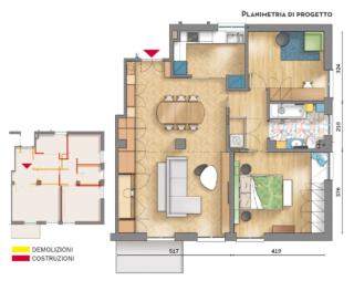 planimetria casa 80 mq planimetria casa 80 mq