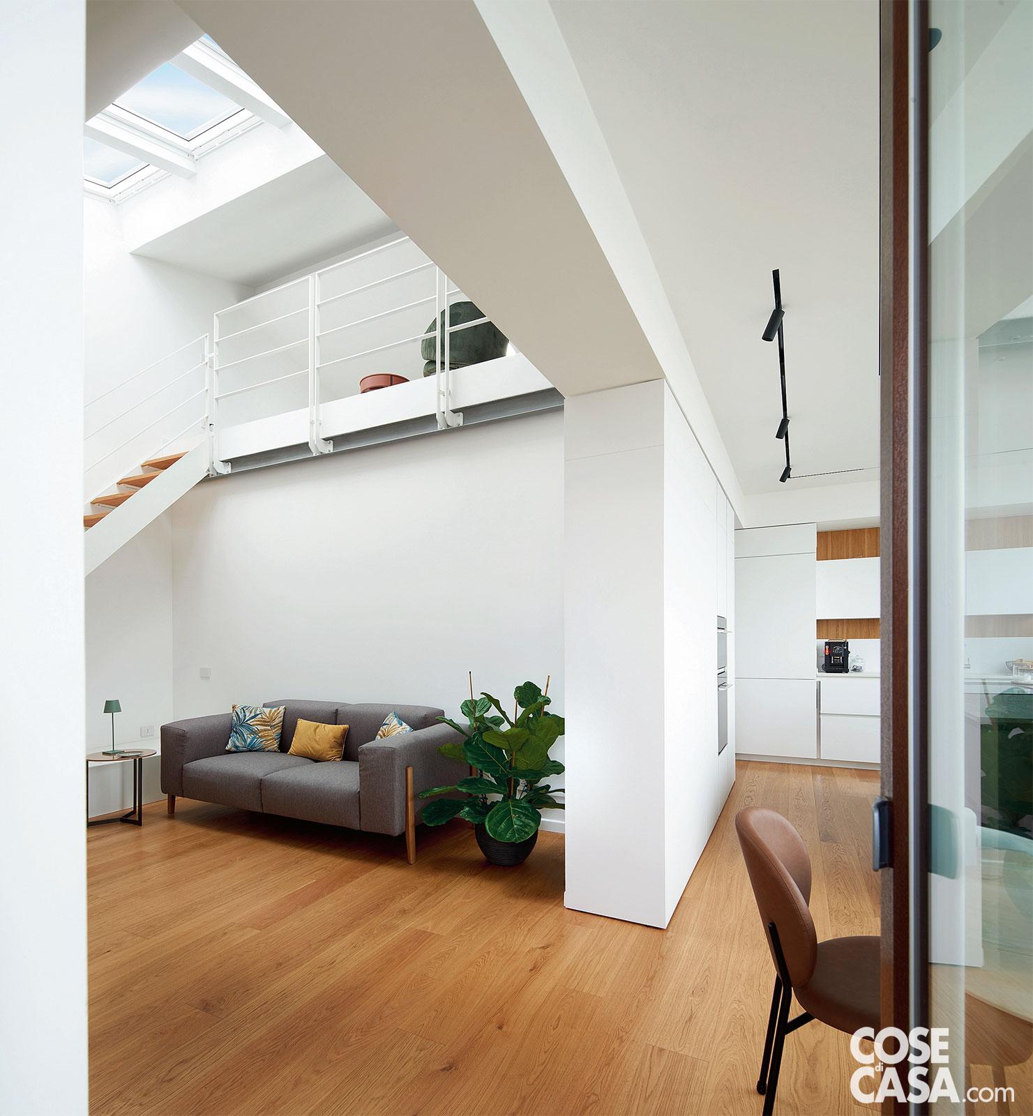 soggiorno sottotetto