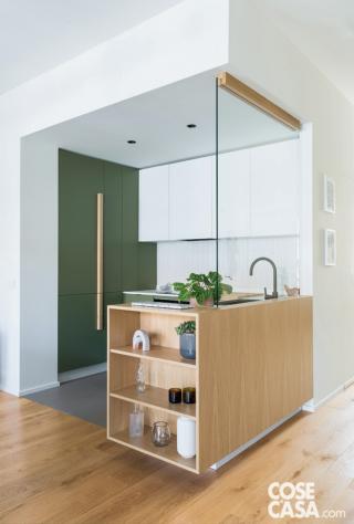 cucina aperta sul living