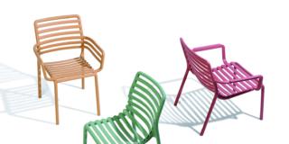 sedia per esterni Doga Collection (design Raffaello Galiotto) di Nardi, Adi Design Index 2022