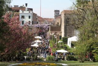 Este in fiore panoramica