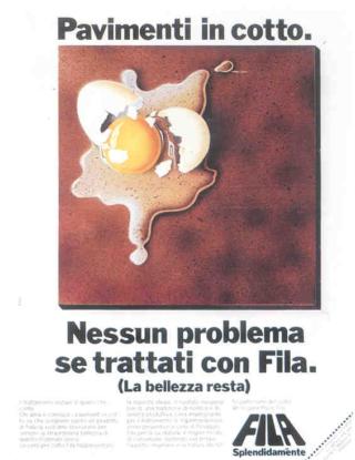 Una vecchia pubblicità Una vecchia pubblicità