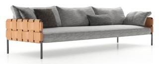 Il divano Ratio di Turri, in omaggio al razionalismo, ha una struttura essenziale in metallo con pelle intrecciata dal fascino contemporaneo. La seduta, ampia e abbondante, è dotata di cuscini rivestiti in tessuto ed è sollevata per mezzo di sottili piedini in metallo. www.turri.it Il divano Ratio di Turri, in omaggio al razionalismo, ha una struttura essenziale in metallo con pelle intrecciata dal fascino contemporaneo. La seduta, ampia e abbondante, è dotata di cuscini rivestiti in tessuto ed è sollevata per mezzo di sottili piedini in metallo. www.turri.it