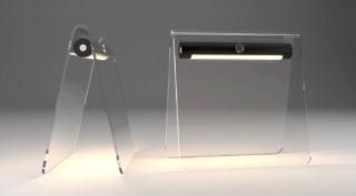 La lampada da tavolo portatile Wand di Martinelli Luce può essere usata anche all'esterno grazie alla particolare struttura composta da due elementi in plexiglas trasparente che si raccordano nel cilindro al centro. La fonte luminosa sembra “fluttuare” nell'aria; inoltre la presenza della batteria ricaricabile permette di utilizzarla praticamente ovunque. www.martinelliluce.it La lampada da tavolo portatile Wand di Martinelli Luce può essere usata anche all'esterno grazie alla particolare struttura composta da due elementi in plexiglas trasparente che si raccordano nel cilindro al centro. La fonte luminosa sembra “fluttuare” nell'aria; inoltre la presenza della batteria ricaricabile permette di utilizzarla praticamente ovunque. www.martinelliluce.it