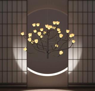 Il grande lampadario Mokuren di Lladrò unisce i fiori in porcellana bianca lavorata a mano alla struttura in alluminio laccato nero. La luce a Led, filtrata attraverso la porcellana traslucida dei petali, crea un'illuminazione avvolgente che può essere regolata in intensità. www.lladro.com Il grande lampadario Mokuren di Lladrò unisce i fiori in porcellana bianca lavorata a mano alla struttura in alluminio laccato nero. La luce a Led, filtrata attraverso la porcellana traslucida dei petali, crea un'illuminazione avvolgente che può essere regolata in intensità. www.lladro.com