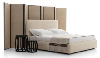 Uno stile minimale per il letto Sileo di Maxalto che è completato da una testata molto alta, profilata in alluminio e rivestita in tessuto o pelle, in grado di definire lo spazio; inoltre permette di appoggiare comodamente la testa e le spalle durante la lettura anche in presenza di materassi alti e appoggiati a filo. Il giroletto è leggermente arrotondato e può ospitare diversi sistemi di rete. www.maxalto.com Uno stile minimale per il letto Sileo di Maxalto che è completato da una testata molto alta, profilata in alluminio e rivestita in tessuto o pelle, in grado di definire lo spazio; inoltre permette di appoggiare comodamente la testa e le spalle durante la lettura anche in presenza di materassi alti e appoggiati a filo. Il giroletto è leggermente arrotondato e può ospitare diversi sistemi di rete. www.maxalto.com