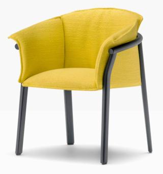 Ha una solida struttura in frassino 100% certificato FSC verniciato all'acqua con vernici di origine vegetale la seduta Lamorisse wood di Pedrali caratterizzata da un bracciolo a sezione rotonda in legno curvato al vapore in cui si innestano le gambe a sezione ovale; è completata da un morbido cuscino che ne aumenta il comfort. Lo schienale avvolgente e sfoderabile è unito alla seduta tramite una zip ed è fissato alla struttura con una fascetta di cuoio. www.pedrali.com Ha una solida struttura in frassino 100% certificato FSC verniciato all'acqua con vernici di origine vegetale la seduta Lamorisse wood di Pedrali caratterizzata da un bracciolo a sezione rotonda in legno curvato al vapore in cui si innestano le gambe a sezione ovale; è completata da un morbido cuscino che ne aumenta il comfort. Lo schienale avvolgente e sfoderabile è unito alla seduta tramite una zip ed è fissato alla struttura con una fascetta di cuoio. www.pedrali.com