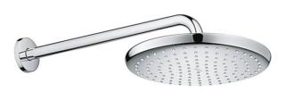 Il rinfrescante getto Rain è uniforme in tutti gli ugelli del soffione tondo di Ø 25 cm, con sistema anticalcare che permette di rimuoverlo strofinandoli con le dita. Tempesta 250 di Grohe (www.grohe.it) va fissato a parete, con braccio lungo 38 cm. La finitura è cromata. Ha portata di 9,5 litri/minuto. Costa 371,49 euro. Il rinfrescante getto Rain è uniforme in tutti gli ugelli del soffione tondo di Ø 25 cm, con sistema anticalcare che permette di rimuoverlo strofinandoli con le dita. Tempesta 250 di Grohe (www.grohe.it) va fissato a parete, con braccio lungo 38 cm. La finitura è cromata. Ha portata di 9,5 litri/minuto. Costa 371,49 euro.