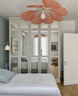 armadio con specchi old style