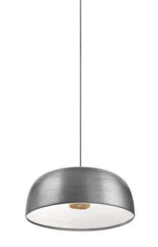 La lampada a sospensione Tia di Lumina Italia ha il diffusore completamente realizzato in alluminio che, siccome è completamente smontabile, la rende riciclabile. Il filtro inferiore in lamina di ottone foto incisa permette la riduzione dell'abbagliamento e una distribuzione ottimale della luce. Inoltre, è dotata di uno speciale filtro che evita l'accumulo di polvere, insetti e sostanze che possono creare sgradevoli aloni all'interno del diffusore. www.lumina.it La lampada a sospensione Tia di Lumina Italia ha il diffusore completamente realizzato in alluminio che, siccome è completamente smontabile, la rende riciclabile. Il filtro inferiore in lamina di ottone foto incisa permette la riduzione dell'abbagliamento e una distribuzione ottimale della luce. Inoltre, è dotata di uno speciale filtro che evita l'accumulo di polvere, insetti e sostanze che possono creare sgradevoli aloni all'interno del diffusore. www.lumina.it