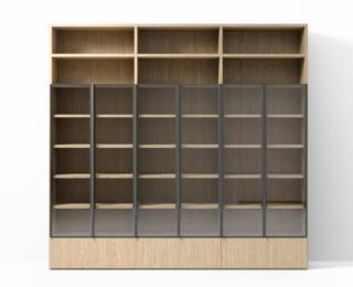 La libreria a spalla portante Wall 30 di Novamobili è completa e flessibile, personalizzabile nelle dimensioni e nella scelta dei dettagli. La struttura principale, costituita da ripiani e spalle, è realizzata in pregiato rovere impiallacciato in sei eleganti nuances effetto naturale: rovere chiaro, miele, terra, grigio, carbone e bianco. Può essere dotata di luci Led per illuminare i vani interni; i ripiani interni spessi 3 cm come le spalle ne sottolineano la solidità. www.novamobili.it – Fuorisalone, Flagship store Gioia8, Via Melchiorre Gioia 6/8, Milano La libreria a spalla portante Wall 30 di Novamobili è completa e flessibile, personalizzabile nelle dimensioni e nella scelta dei dettagli. La struttura principale, costituita da ripiani e spalle, è realizzata in pregiato rovere impiallacciato in sei eleganti nuances effetto naturale: rovere chiaro, miele, terra, grigio, carbone e bianco. Può essere dotata di luci Led per illuminare i vani interni; i ripiani interni spessi 3 cm come le spalle ne sottolineano la solidità. www.novamobili.it – Fuorisalone, Flagship store Gioia8, Via Melchiorre Gioia 6/8, Milano