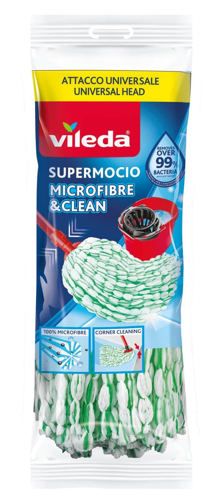 SuperMocio Microfibre & Clean di Vileda è realizzato interamente in microfibra e dotato di una testa a forma di limone che assorbe rapidamente e senza difficoltà grasso e sporco, permettendo di raggiungere senza problemi anche gli angoli più difficili. Il refill, prezzo 2,99 euro. www.vileda.it SuperMocio Microfibre & Clean di Vileda è realizzato interamente in microfibra e dotato di una testa a forma di limone che assorbe rapidamente e senza difficoltà grasso e sporco, permettendo di raggiungere senza problemi anche gli angoli più difficili. Il refill, prezzo 2,99 euro. www.vileda.it