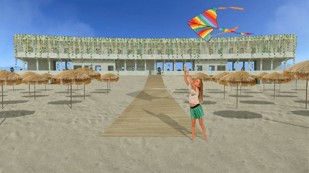 Tesi Interior Biennio. “Una nuova vita per l’ex Colonia Marina di Cagliari” di Laura Usai