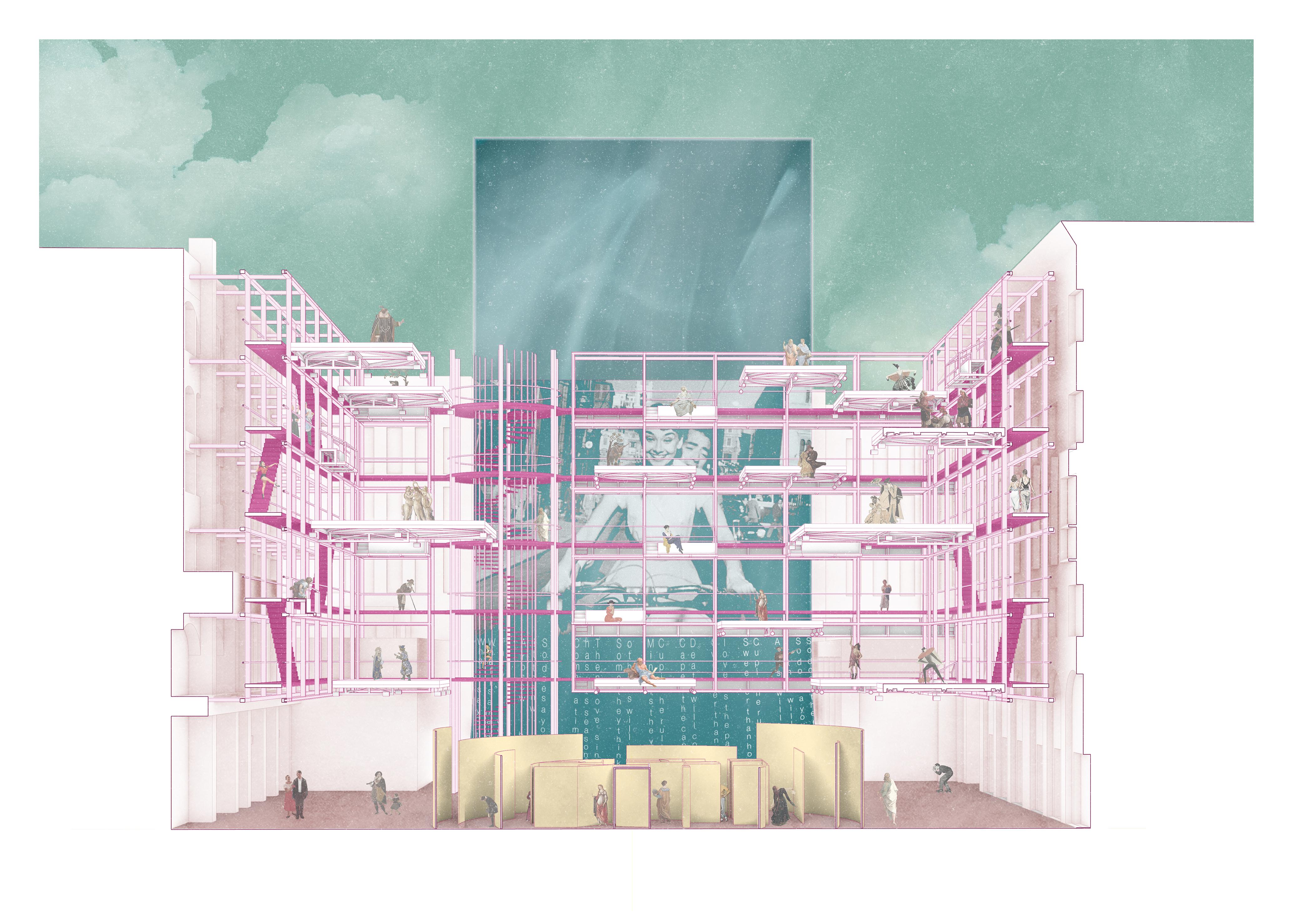 Progetto Interior Biennio. “Reversed theatre” di Olga Garanina ed Elise Walseth Krogenes