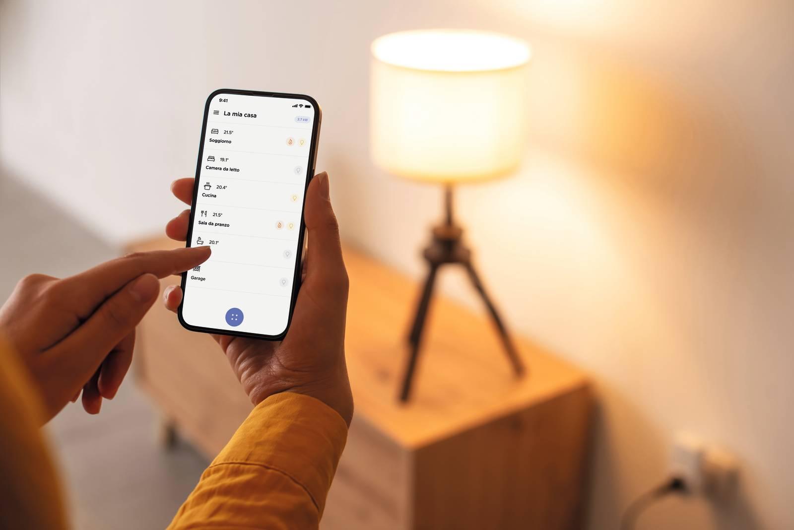 Gestione da smartphone