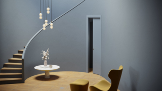 Arkimede è la porta curva scorrevole con stipiti e coprifili targata Ermetika e brevettata dall’azienda stessa nel 1996. È costituita da un controtelaio curvo, nel quale scorre una porta. Si adatta ad ogni tipo di progetto semi-circolare e a qualsiasi raggio di curvatura; disponibile sia per intonaco che per cartongesso, Arkimede è il modello ideale per chi cerca un prodotto innovativo, ma dall’animo retrò, che esce fuori dalle convenzioni delle linee rette. Questo controtelaio curvo è progettato per essere installato all'interno della parete, consentendo alle porte di scomparire completamente quando non sono in uso. Questo crea un ambiente spazioso e senza ostacoli, ottimizzando l'utilizzo dello spazio e offrendo una soluzione esteticamente gradevole. Prezzo telaio + porta grezza, da 80x210 cm e per intonaco, 2.580 euro + Iva (da scontare). www.ermetika.it