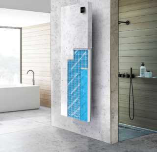 Proheater
di Progress Profiles ha all’interno il sistema
di riscaldamento elettrico Prodeso® Heat Grip e pannello isolante. Il rivestimento
è in ceramica
in 18 colori effetto pietra o bianco.
Il termostato
è programmabile anche a distanza grazie al wi-fi. Misura L 60 x
P 4,2 x H 152 cm.
Costa 4.955,74
euro + Iva. www.progressprofiles.com Proheater
di Progress Profiles ha all’interno il sistema
di riscaldamento elettrico Prodeso® Heat Grip e pannello isolante. Il rivestimento
è in ceramica
in 18 colori effetto pietra o bianco.
Il termostato
è programmabile anche a distanza grazie al wi-fi. Misura L 60 x
P 4,2 x H 152 cm.
Costa 4.955,74
euro + Iva. www.progressprofiles.com