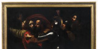 La ‘Presa di Cristo’ di Caravaggio dalla collezione Ruffo La ‘Presa di Cristo’ di Caravaggio dalla collezione Ruffo