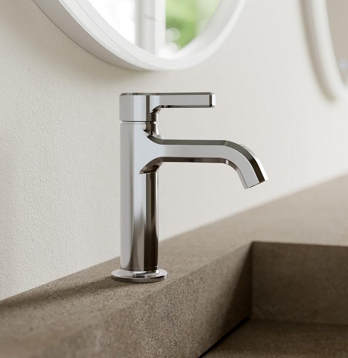 Reinterpreta le forme classiche la serie di rubinetti Aurelia di Rubinetterie Treemme, con geometrie e proporzioni moderne a renderla rigorosa e scultorea, con tagli sulle superfici cilindriche ad esaltare la luce e i riflessi. Il design è senza tempo, adatto per diverse tipologie di bagno. La collezione propone rubinetti monocomando realizzati in ottone e disponibili in 12 finiture. www.rubinetterie3m.it Reinterpreta le forme classiche la serie di rubinetti Aurelia di Rubinetterie Treemme, con geometrie e proporzioni moderne a renderla rigorosa e scultorea, con tagli sulle superfici cilindriche ad esaltare la luce e i riflessi. Il design è senza tempo, adatto per diverse tipologie di bagno. La collezione propone rubinetti monocomando realizzati in ottone e disponibili in 12 finiture. www.rubinetterie3m.it
