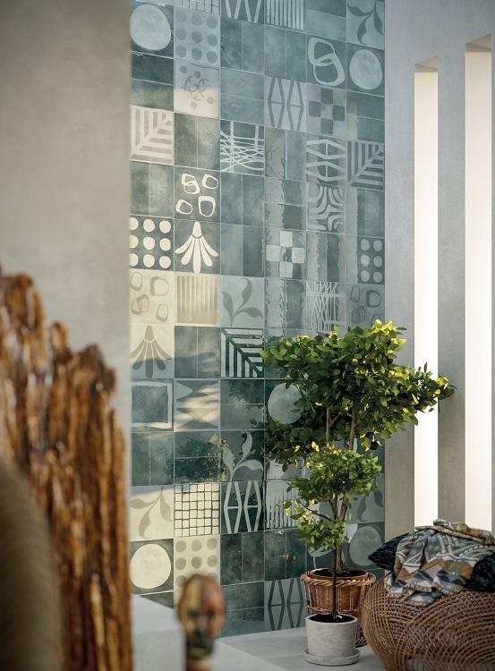 Trae spunto da tipi di abitazioni differenti Modulo Mondo 17 di Cerasarda, in gres porcellanato smaltato per pavimenti e rivestimenti interni. Si sviluppa nel piccolo formato, 20x20 cm e 10x20 cm, con l’aggiunta dell’esagono, in 12 colori: Dolomia, Granito, Curry, Curcuma, Central Plaza, Empire State Building, Salvia, Ortica, Felce Arborea, Mangrovia, Isola di Maui e Deserto del Namib. 6 le decorazioni coordinate e stilizzate: Mix Rocce, Mix Spezie, Mix Metropoli, Mix Erbe, Mix Foresta e Mix Sabbie. www.cerasarda.it Trae spunto da tipi di abitazioni differenti Modulo Mondo 17 di Cerasarda, in gres porcellanato smaltato per pavimenti e rivestimenti interni. Si sviluppa nel piccolo formato, 20x20 cm e 10x20 cm, con l’aggiunta dell’esagono, in 12 colori: Dolomia, Granito, Curry, Curcuma, Central Plaza, Empire State Building, Salvia, Ortica, Felce Arborea, Mangrovia, Isola di Maui e Deserto del Namib. 6 le decorazioni coordinate e stilizzate: Mix Rocce, Mix Spezie, Mix Metropoli, Mix Erbe, Mix Foresta e Mix Sabbie. www.cerasarda.it