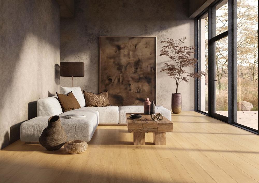 Project Wood di Casalgrande Padana è un gres porcellanato declinato in cinque tonalità calde e luminose ad effetto legno, ispirate allo stile scandinavo, con venature dall'effetto naturale. Anche la scelta del formato a listone, 20x120 e 40x120 cm, contribuisce ad ottenere armonia ed eleganza, oltre che ad omaggiare la piacevolezza del legno. Le tonalità prendono nome e ispirazione da altrettante foreste e riserve naturali italiane: Pollino, Pavaneggio, Quarto, Migliarino e Mesola. www.casalgrandepadana.it Project Wood di Casalgrande Padana è un gres porcellanato declinato in cinque tonalità calde e luminose ad effetto legno, ispirate allo stile scandinavo, con venature dall'effetto naturale. Anche la scelta del formato a listone, 20x120 e 40x120 cm, contribuisce ad ottenere armonia ed eleganza, oltre che ad omaggiare la piacevolezza del legno. Le tonalità prendono nome e ispirazione da altrettante foreste e riserve naturali italiane: Pollino, Pavaneggio, Quarto, Migliarino e Mesola. www.casalgrandepadana.it