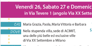 Milano, Locandina Mercatino in Villa, Screenshot Milano, Locandina Mercatino in Villa, Screenshot