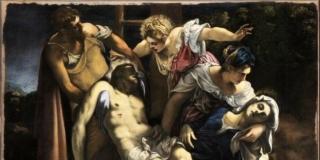 La Deposizione di Cristo di Jacopo Tintoretto. Incontro romano di Tintoretto padre con Tintoretto figlio La Deposizione di Cristo di Jacopo Tintoretto. Incontro romano di Tintoretto padre con Tintoretto figlio